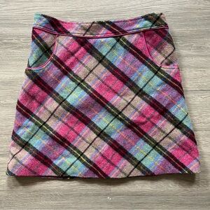 Plaid Multicolor Women's Skirt